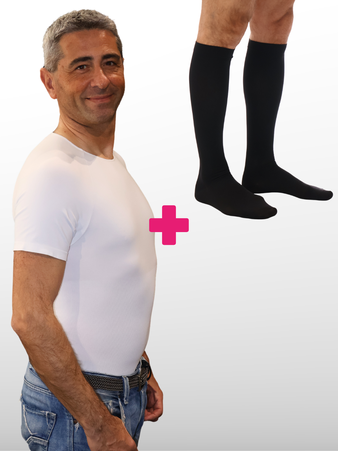 KIT MAGLIA MODELLANTE UOMO + CALZE