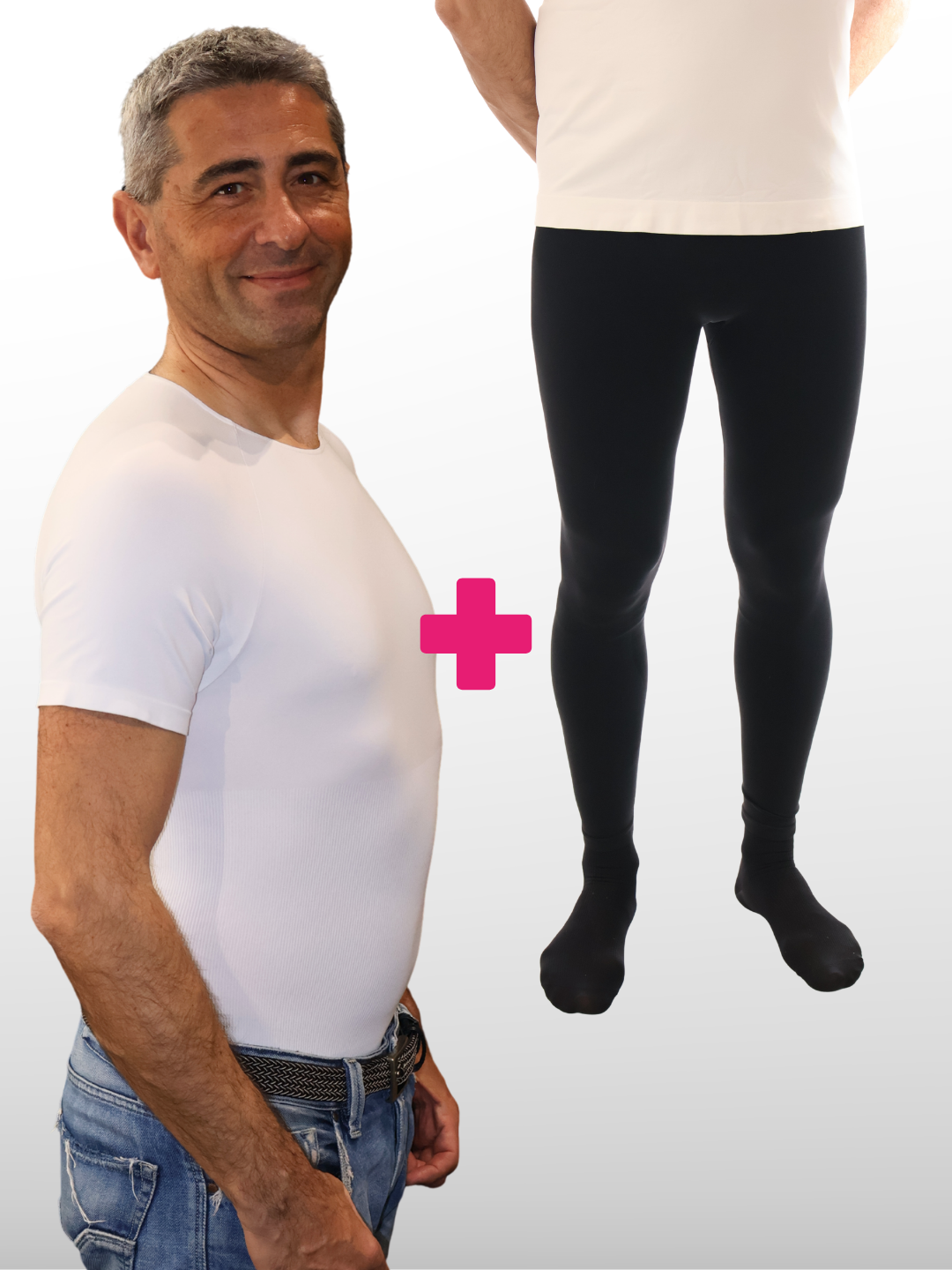 KIT MAGLIA MODELLANTE UOMO + LEGGINGS