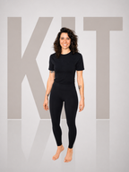 KIT MAGLIA COMPRESSION + LEGGINGS HORUS Sostegno posturale e boost di energia e un boost di energia dalla testa ai piedi