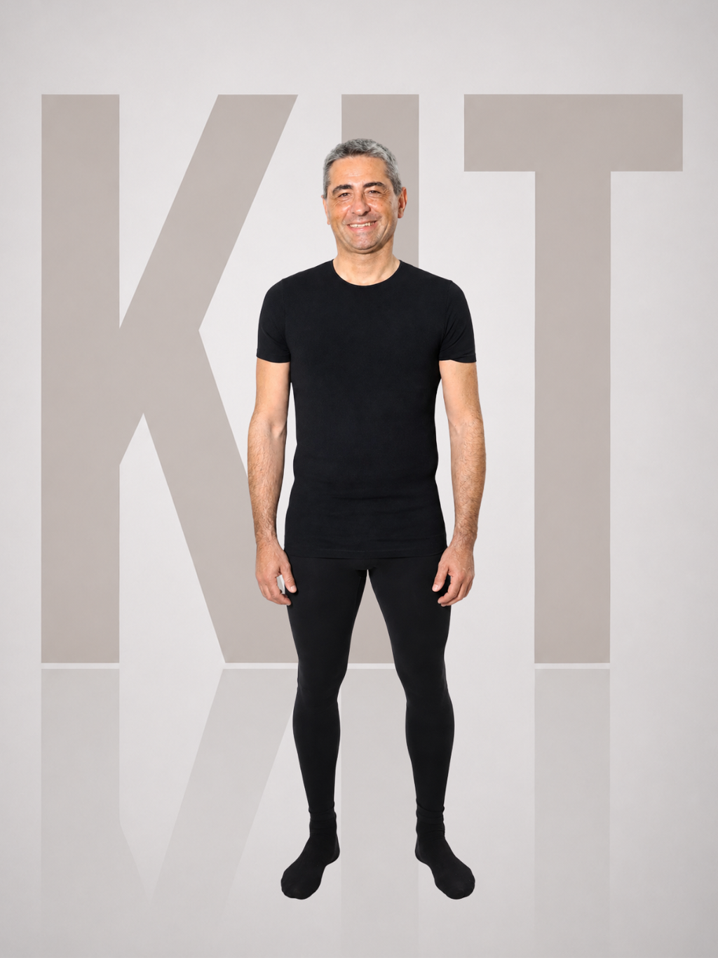KIT MAGLIA COMPRESSION + LEGGINGS HORUS Sostegno posturale e boost di energia per gambe sempre toniche