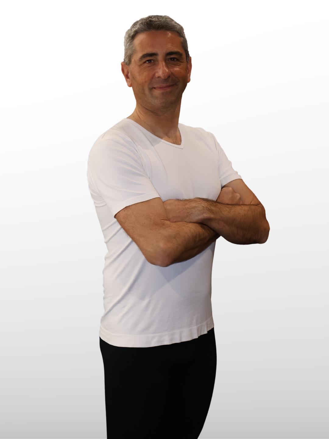 T-SHIRT CON COLLO A V (BOOSTER) FIR TECH