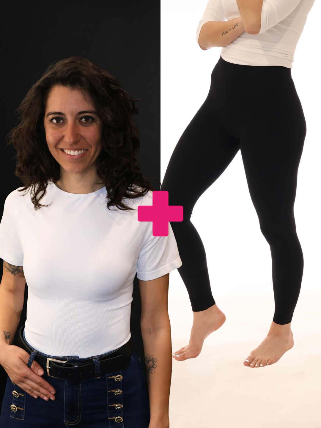 KIT MAGLIA MODELLANTE DONNA + LEGGINGS PERFORMANTE