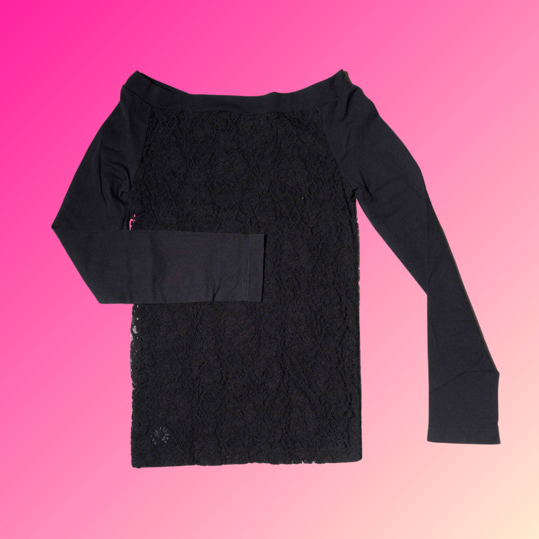 T-SHIRT FIR in pizzo - taglie comode